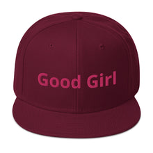 Load image into Gallery viewer, Good Girl Snapback