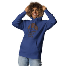 Load image into Gallery viewer, Don&#39;t Touch My Man&#39;s Curly Curls Hoodie

